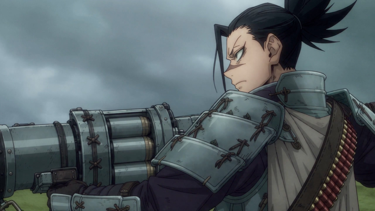 He carries a heavy gun
